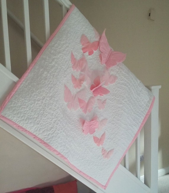 pink butterfly blanket