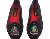 ladies christmas flats