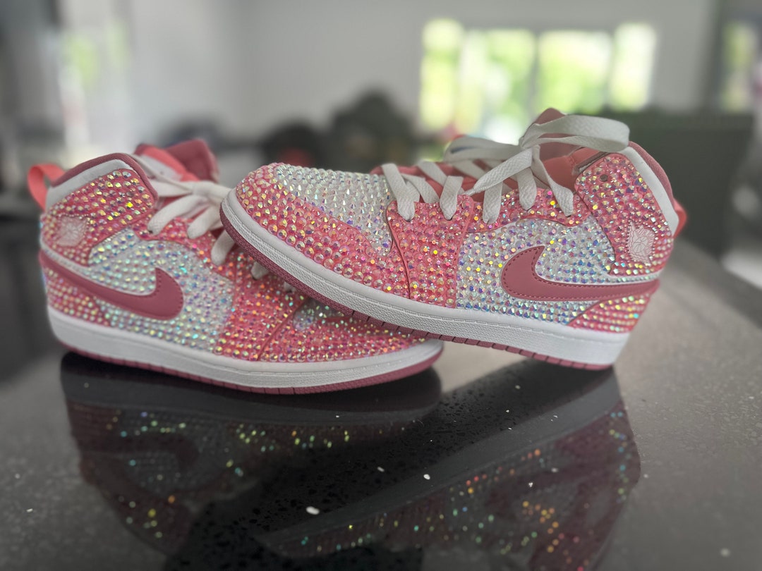 bedazzled jordan 1s