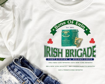 Camiseta de la Guerra Civil Brigada Irlandesa