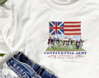 Continental Army T-shirt, Liberty Or Death T-shirt, Join or Die T-shirt, American Revolution T-shirt, Patriotic T-shirt, 1776