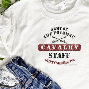 Civil War T-Shirt Army of the Potomac Cavalry