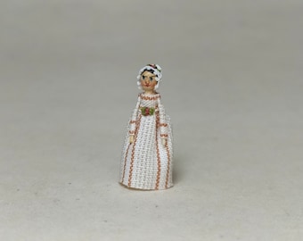 Mini Doll Peg 1:12 scale. 20 mm high