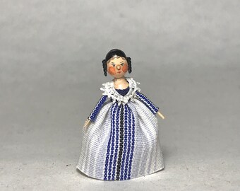 Mini Doll Peg 1:12 scale. 25 mm high approximate