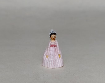 Mini Doll Peg 1:12 scale. 18 mm high