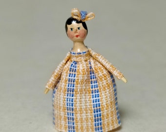 Mini Doll Peg 1:12 scale. 20 mm high