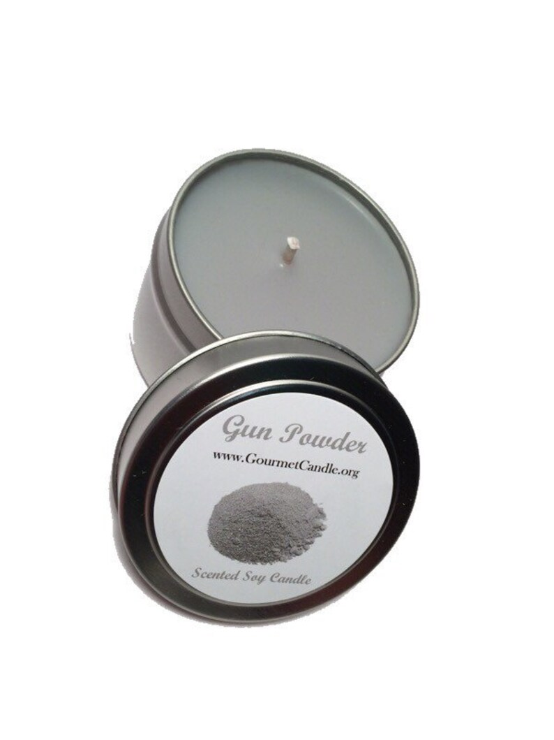 Gun Powder Scented Soy Candle for Men Long Distance Boyfriend Etsy