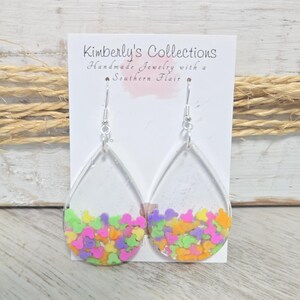 Teardrop Mouse Head Earrings