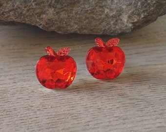 Teacher Appreciation Apple Earrings