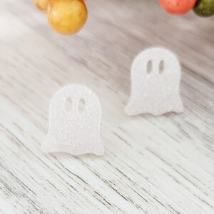 Sparkly Ghost Studs image 3
