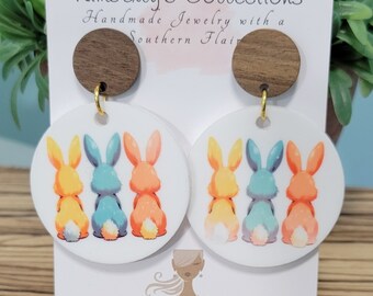 Bunny Tail Earrings