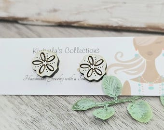 Sand Dollar Studs