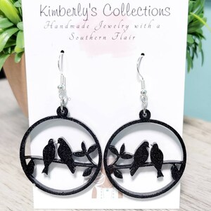 Bird on Wire Earrings