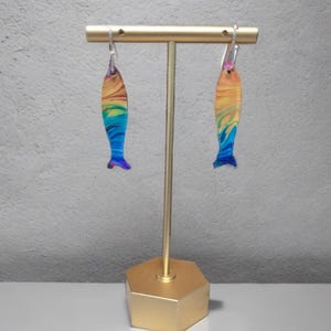 Colorful Fish Earrings