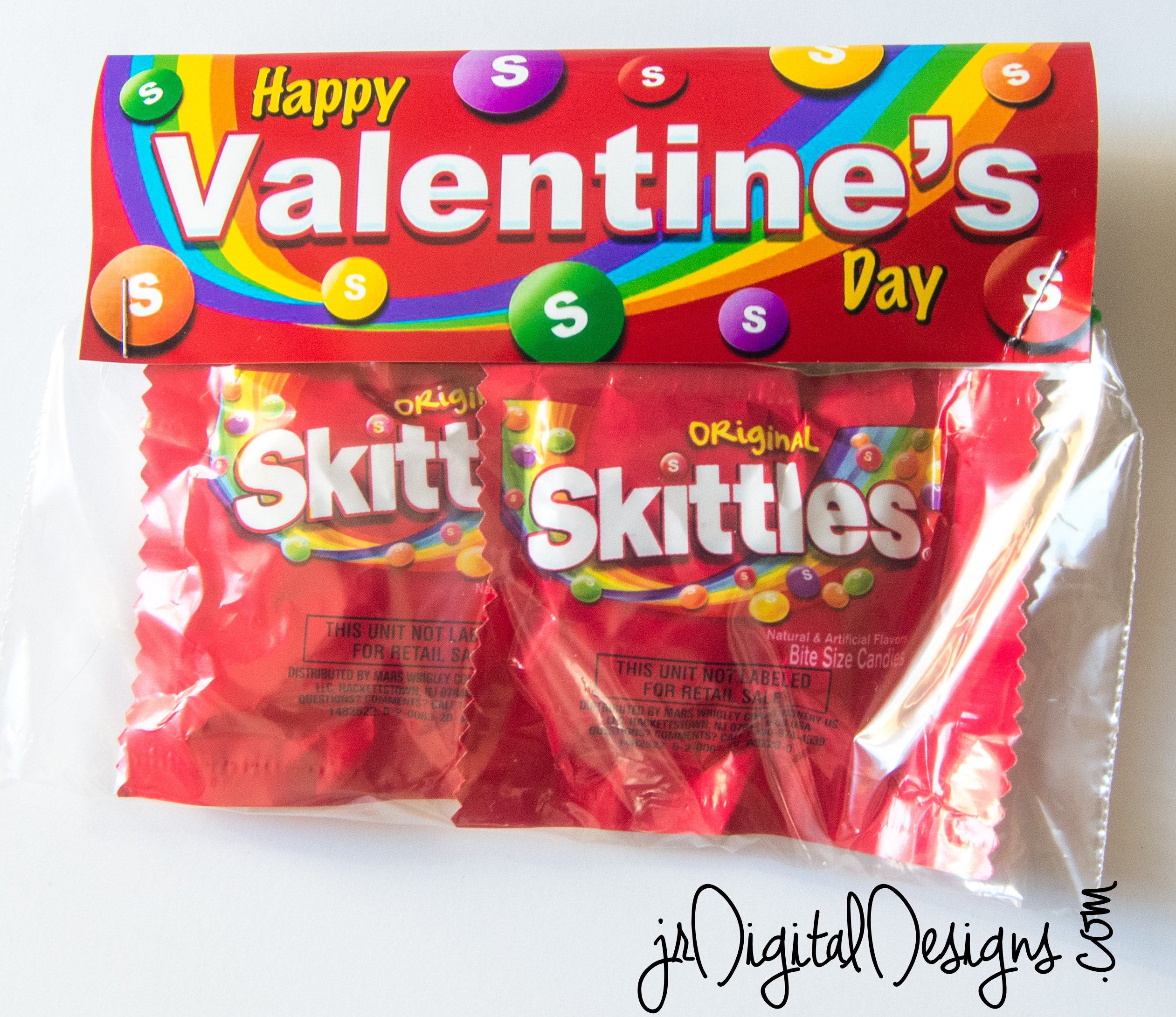 Skittles Valentine Printable Cards Skittles Valentines Day Bag Topper Skittles Valentines Day