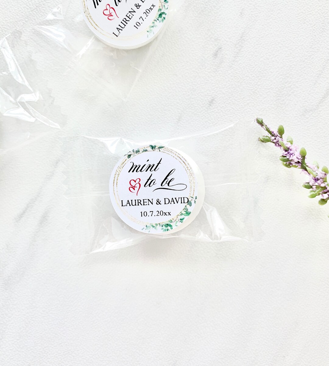 Personalized Mint to Be Stickers: Wedding Favor Labels (80) - Etsy