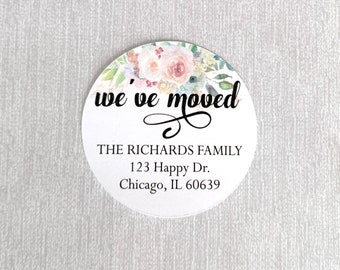 We've moved stickers, new address labels, personalized