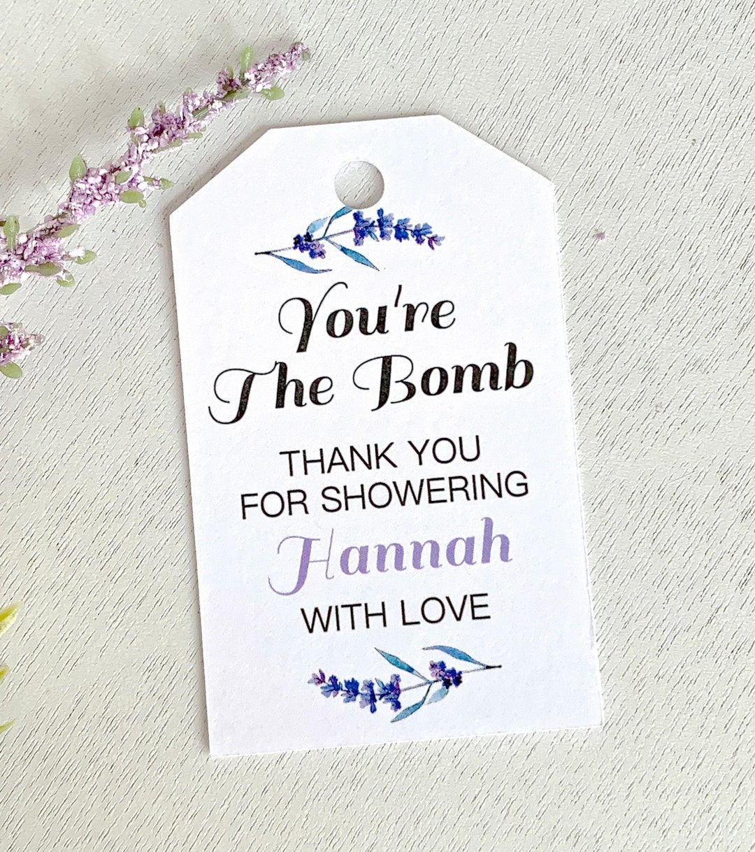 Bath Bomb Favor Tags Labels for Bath Bombs Baby Shower Tags Etsy