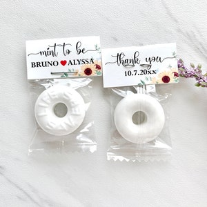 Personalized Wedding Mints: &quot;Mint to Be&quot; Favors