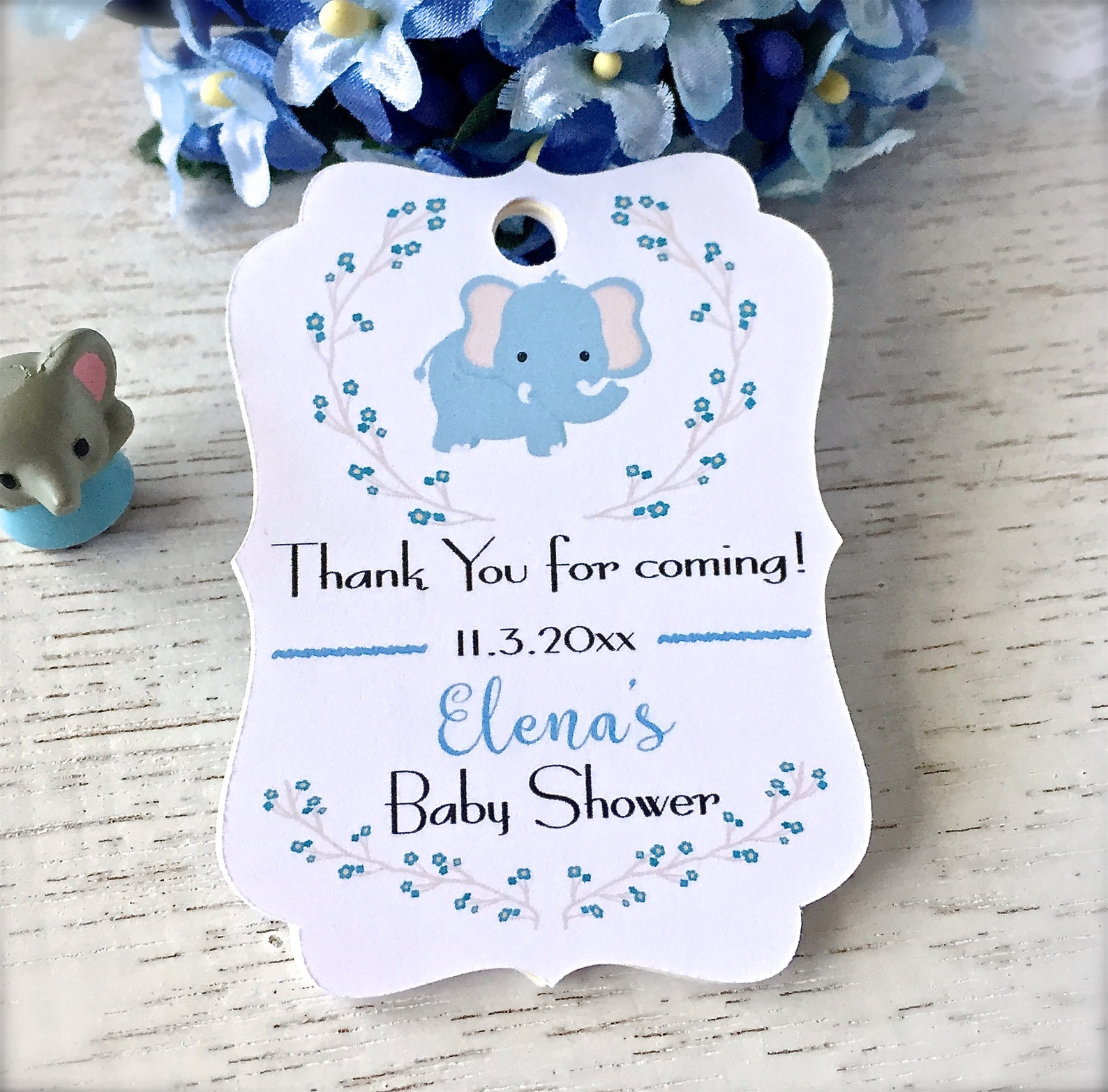 Personalized Baby Shower Tags Baby Boy Shower Favor Labels Etsy