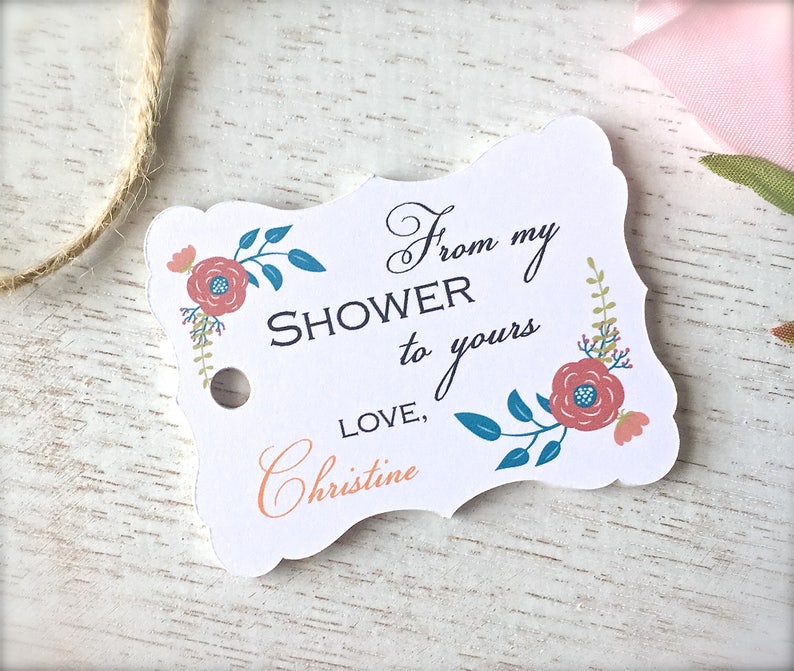 From My Shower to Yours Thank You Tags Soap Tags Bath Salts Etsy