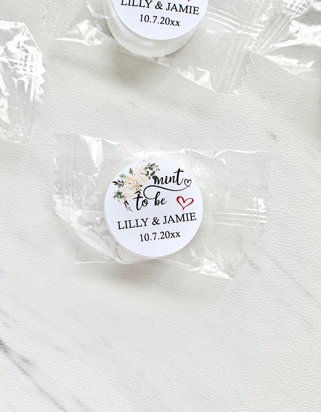 Personalized Mint to Be Stickers: Wedding Favor Labels (80/sheet) - Etsy