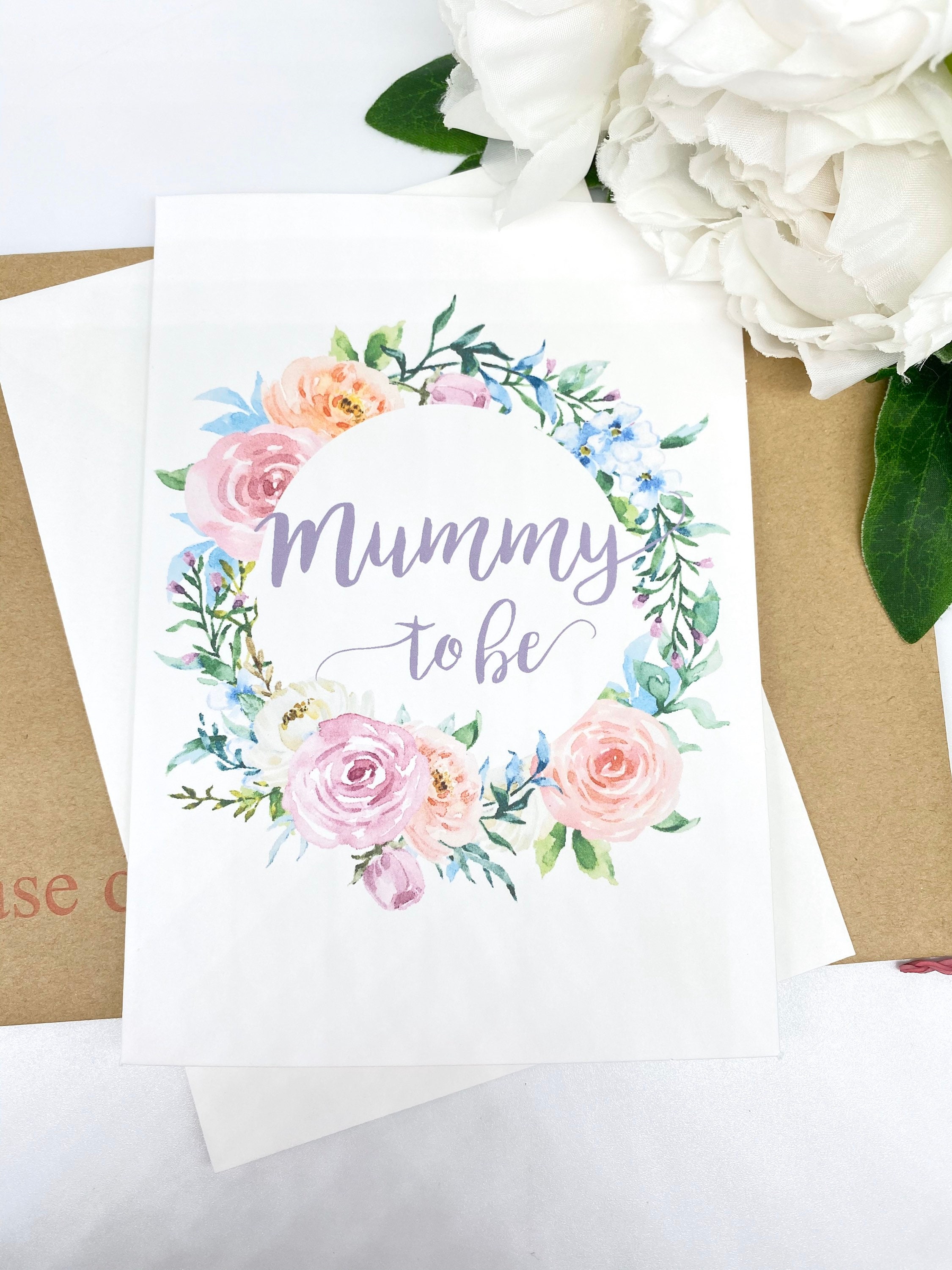 Mummy to be Card Baby Shower Card Maternity Card Mum To Be | Etsy