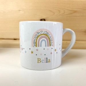 Personalised Child's Cup 6oz Mini Mug - Plastic / Ceramic - Gift for Toddler Son or Daughter / Gifts for Grandchildren - Choice of Design image 8
