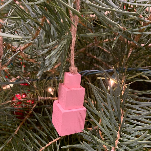 Pink Tower Montessori Ornament