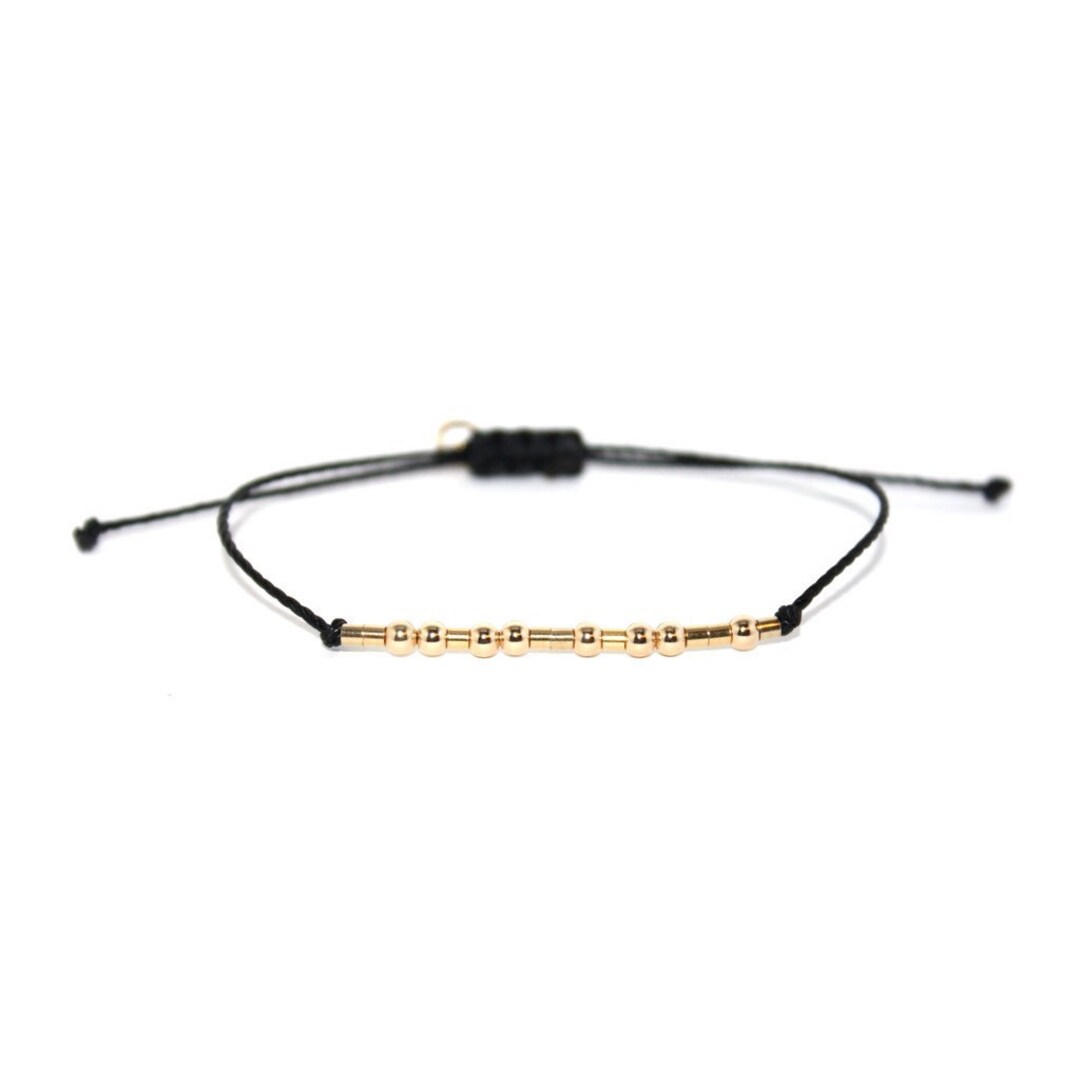 GRANDMA // Morse Code Bracelet Grandma Morse Code Bracelet, Grandmother ...