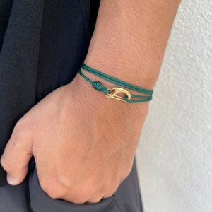 The Cord + Hook Wrap Bracelet // Cord and Hook Wrap Bracelet, Rope Bracelet, Hook Bracelet, Cord Bracelet, Rope Bracelet Wrap
