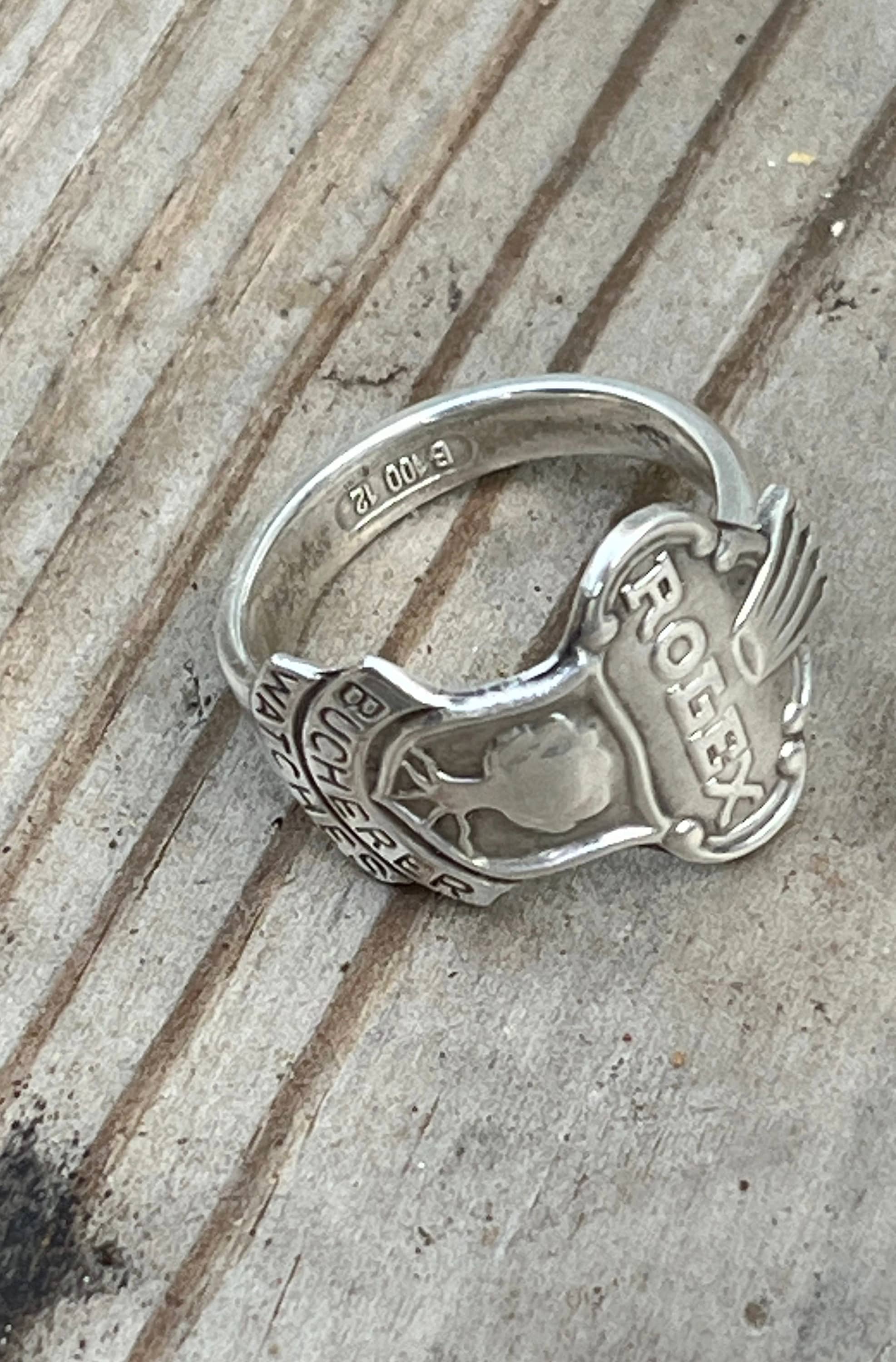 龍の木製指輪 黒 龍が如く コラボアクセサリー 桐生一馬モデル リング 龍