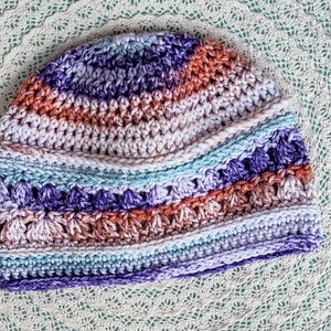 Soft Cotton Chemo cap, &quot;GRACE&quot; spring beanie, light weight, light beanie, ladies beanie,  colorful,  women&#39;s hat,