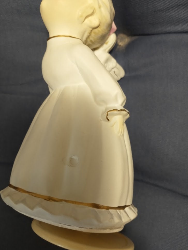 Vintage Kissing Angels Music Box Love Story Made in Japan Etsy