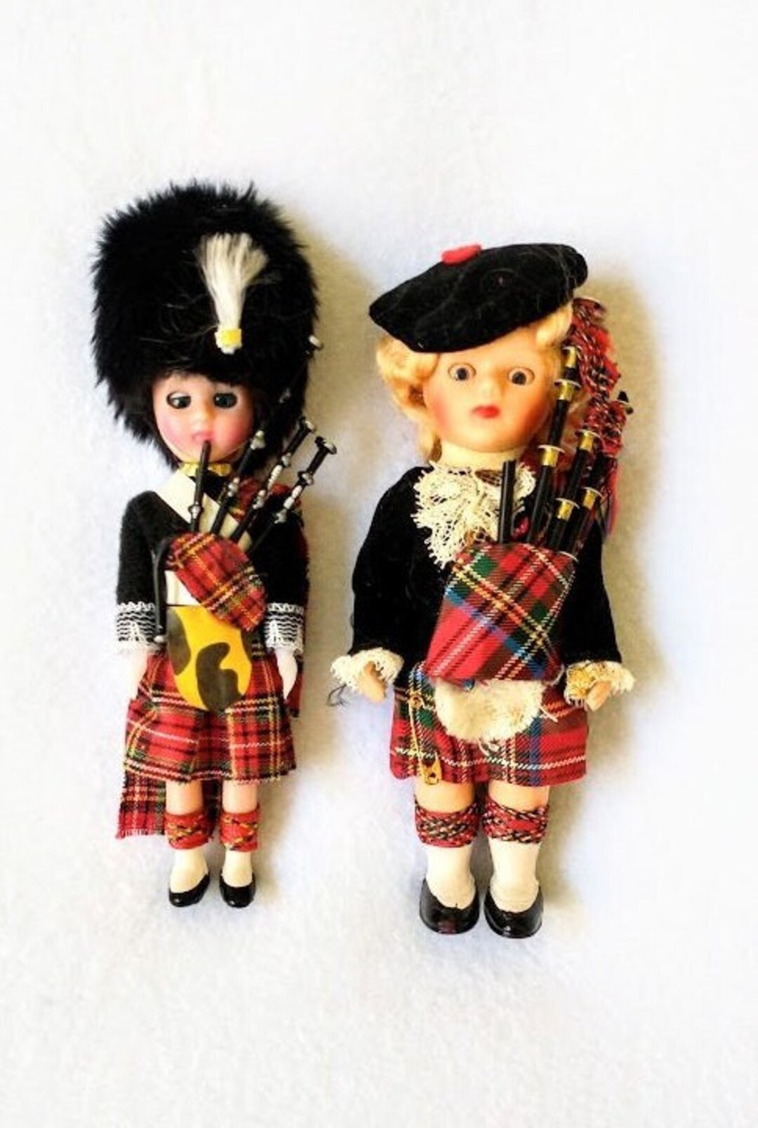 Vintage Scottish Bagpipe Dolls 1950s/60s Etsy