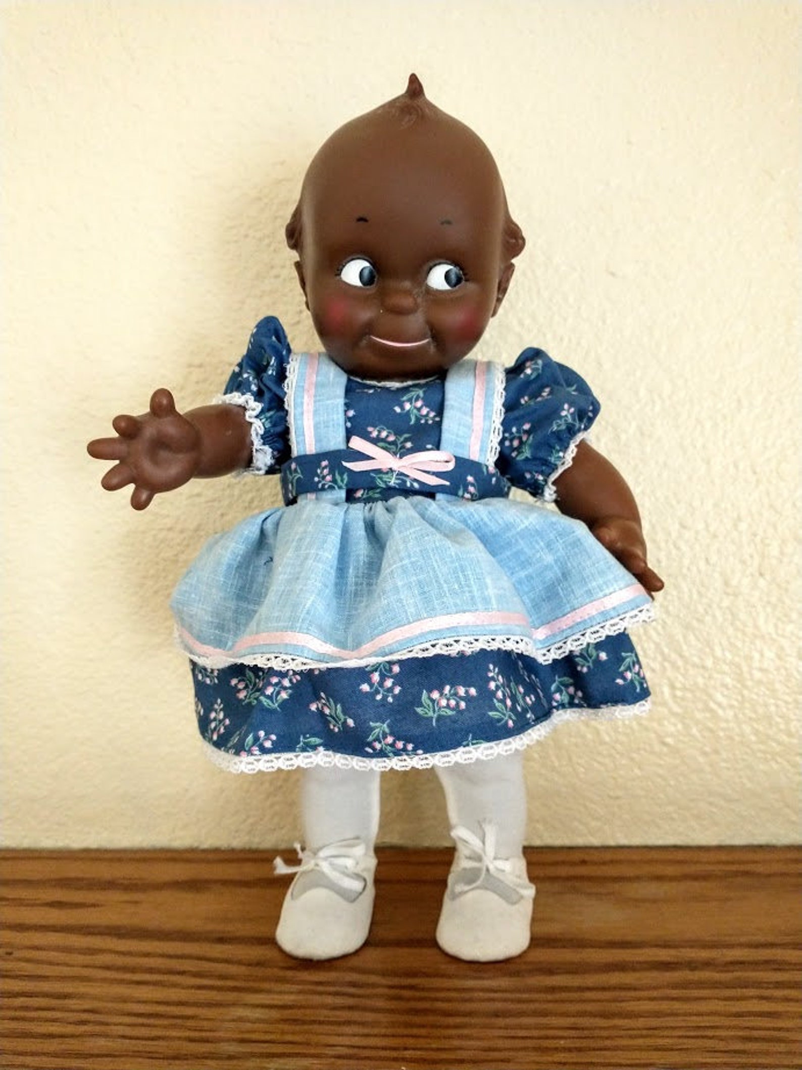Kewpie Baby doll Black/ African American 1970s Cameo Jesco Etsy