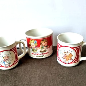 Vintage 2000's Campbell's Soup Two Insulated Soup Bowls With Kid White –  Shop Cool Vintage Decor