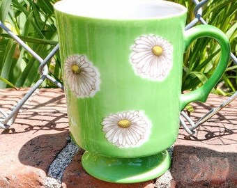 Daisy Coffee Cup Mug from 1970s Japan Small