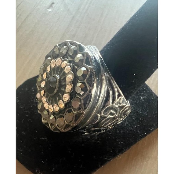 Gothic Statement Ring Size 8.5 Medieval Revival R… - image 2