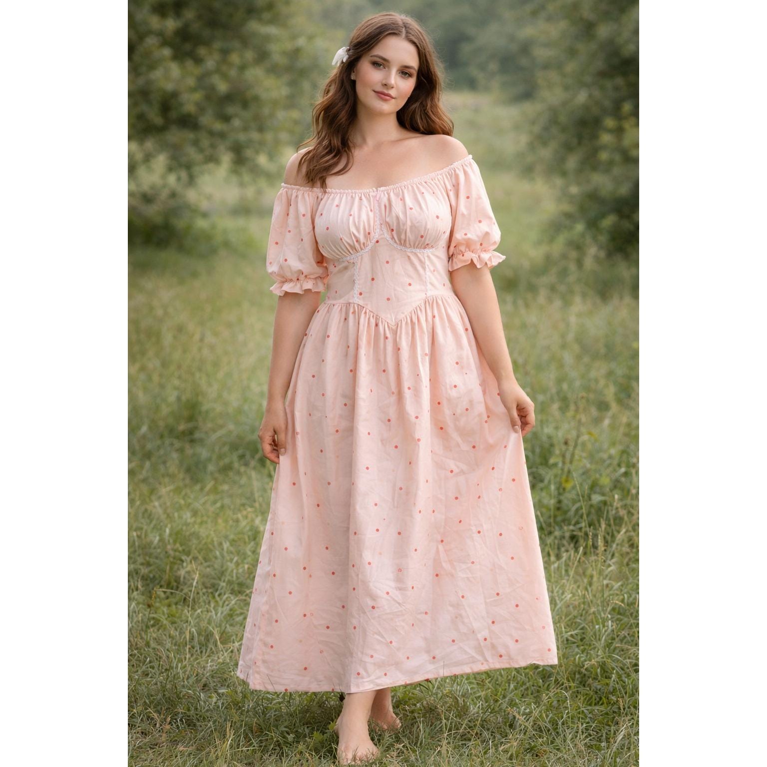Pink Milkmaid Dress - Etsy Pink Milkmaid Dress - Etsy