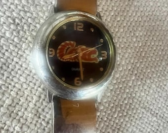 Vintage Coca-Cola 'Coke'-kwartshorloge uit 2003 – Japans uurwerk – Retro Y2K Collectible Pop Culture 2000