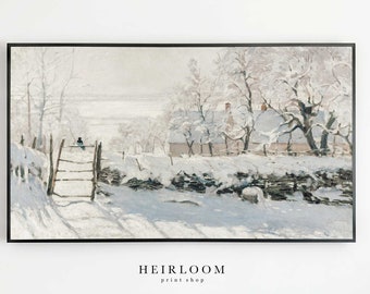 Samsung Frame TV Art | Winter | Christmas | DIGITAL Art | Frame TV