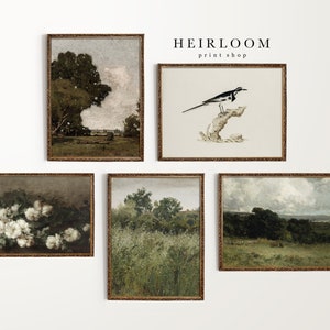 Gallery Wall Set | Vintage Art | Housewarming Gift | Heirloom ART PRINTS | Gallery Six