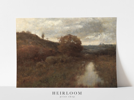 Fall Artwork | Canvas Art | Fine Art | SHIPPED PRINTS | Vintage Prints | Muted Season