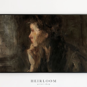 Samsung Frame TV Art | Portrait | Woman | DIGITAL Art | Frame TV