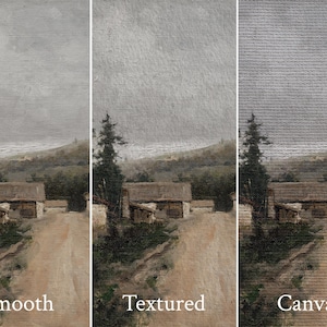 Vintage Oil Painting | French Landscape Print | European Prints | SHIPPED PRINTS | Provincial image 4