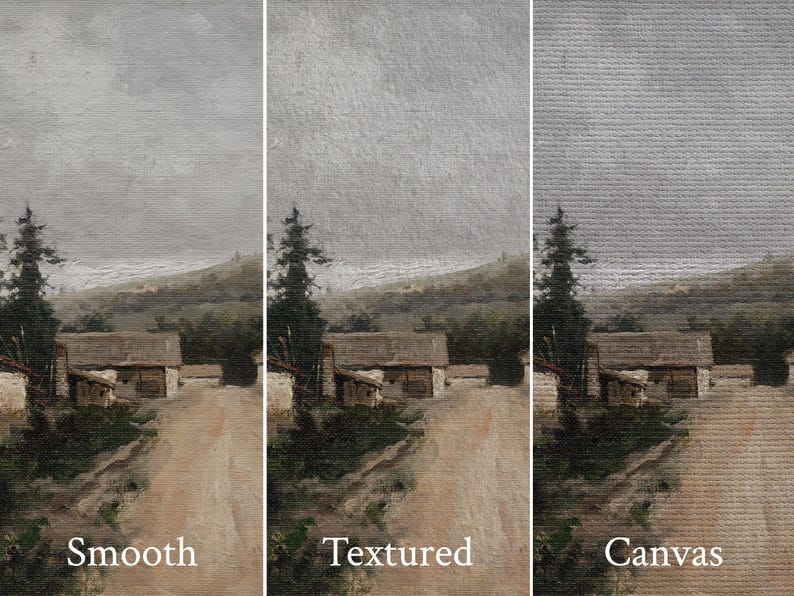 Vintage Oil Painting | French Landscape Print | European Prints | SHIPPED PRINTS | Provincial image 4