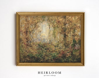 Fall Artwork | Autumn Landscape | MAILED PRINTS | Nature Prints | Tangled