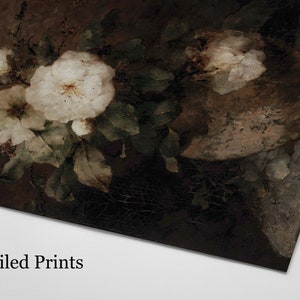 Moody Floral Print | Vintage Flower Prints | ART PRINTS | Moody Blooms bild 2