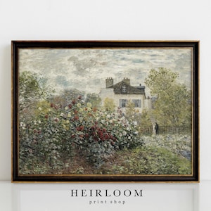 French Country Decor | Vintage ART PRINTS | Canvas Prints | Garden